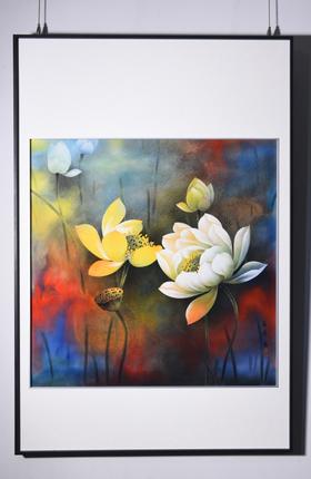 留光溢彩出尘如仙瓷板