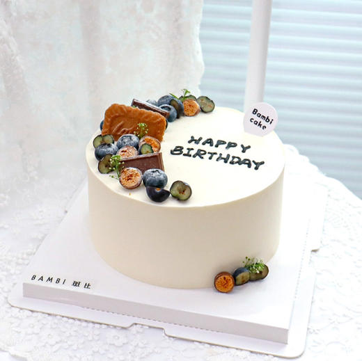 简约半c奶油蛋糕 商品图1