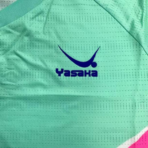 亚萨卡Yasaka SJ-T-11 乒乓球服 运动T恤 运动上衣 运动短袖 湖绿色 商品图1