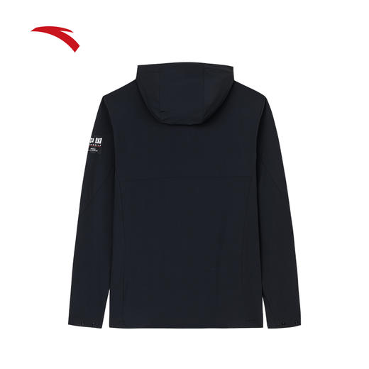 【S/L断码】安踏隔热防晒梭织运动外套男夏季连帽户外徒步风衣上衣152427620【库存有限，如无货将做退款，介意慎拍！】 商品图2