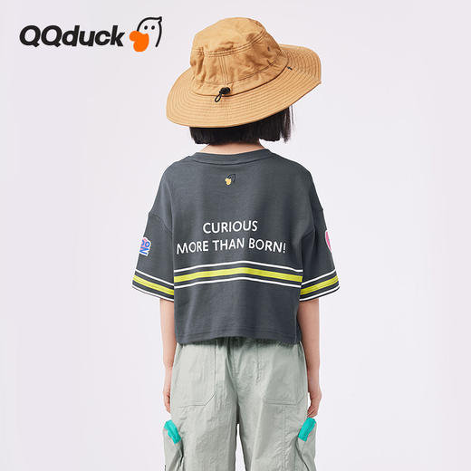 【120-160】【可可鸭】女童短袖T恤纯棉夏季半袖t恤 商品图9