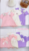 【新上架】星星果夏D2879女小童翻领短袖连衣裙粉色F240228 商品缩略图0