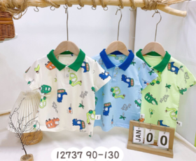 2024夏星星果12737男小童短袖T