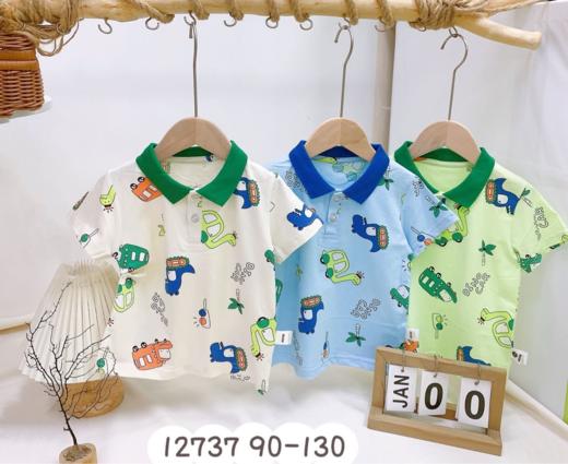 2024夏星星果12737男小童短袖T 商品图0