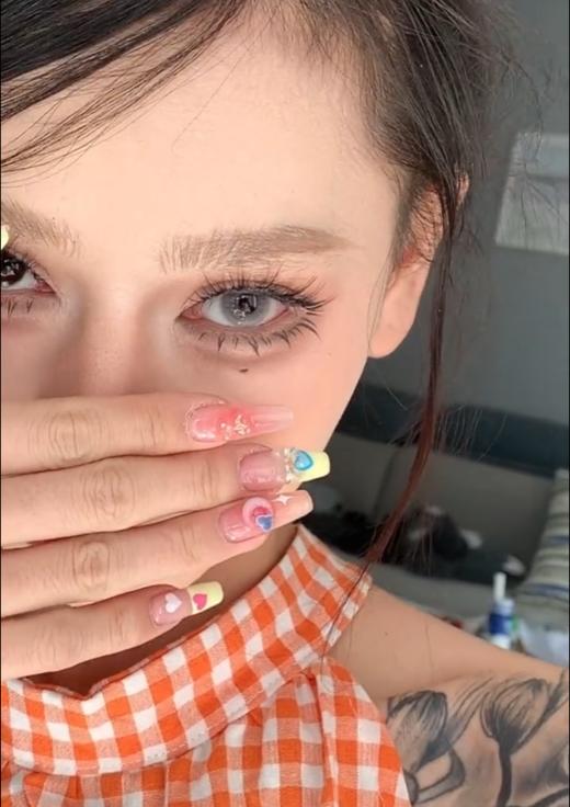 Mimipark 月抛 微光海洋&分解悲伤 14.2 美瞳两片装 朦胧氛围感 商品图9