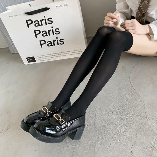 【全球购】冰冰袜女袜天鹅绒袜子冰丝袜堆堆袜夏季超薄jk袜中筒小腿过膝袜·现货速达 商品图5