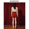 【商场同款】MAXRIENY复古箱型羊毛混纺裤裙2023冬季新款短裤女(货号:MC88PA801) 商品缩略图3