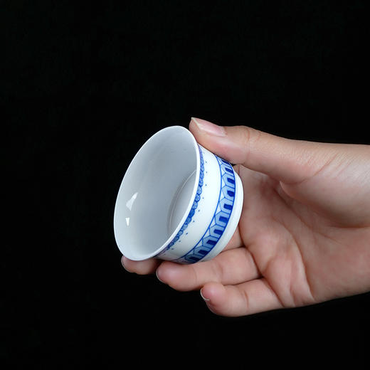 【特价】古风小雅杯 青花单杯 陶瓷茶杯主人杯单个装茶杯品茗杯 商品图2