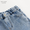 马克珍妮女童时尚百搭直筒软牛仔裤儿童裤子2024年春装新款240221 商品缩略图3