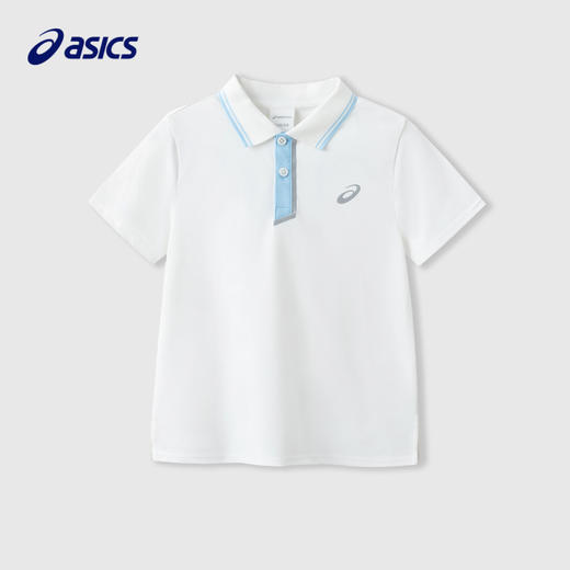 ASICS/亚瑟士童装2024儿童夏季新款柔韧高弹棉感运动舒适短袖T恤 商品图0