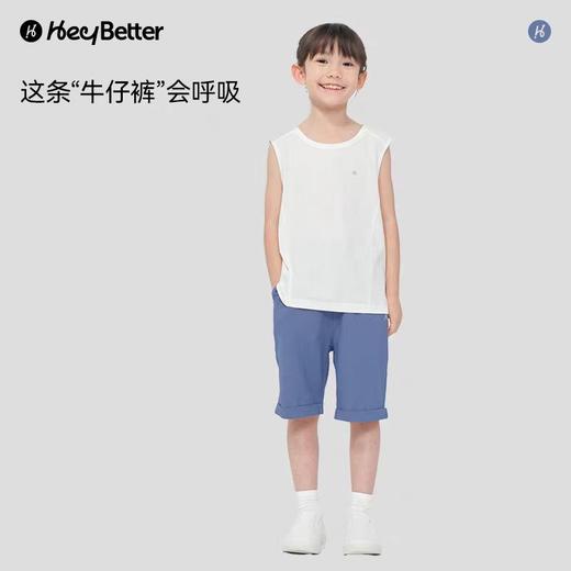 (包邮)heybetter儿童天丝仿牛仔短裤（四种颜色+尺寸） 商品图1
