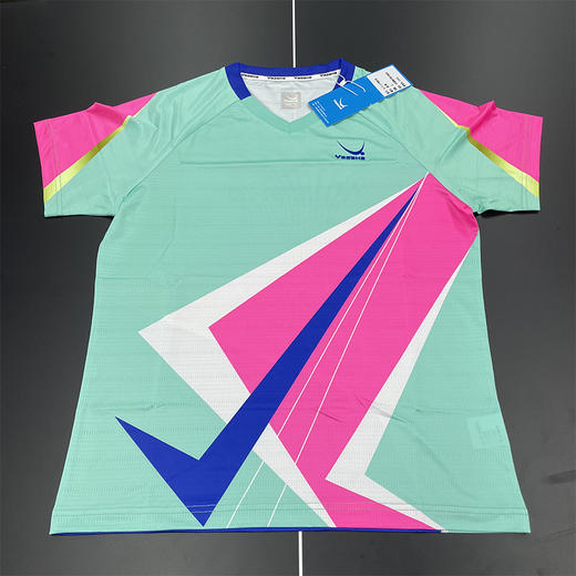 亚萨卡Yasaka SJ-T-11 乒乓球服 运动T恤 运动上衣 运动短袖 湖绿色 商品图0
