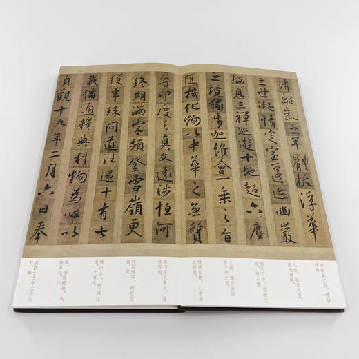 台北故宫墨迹本《怀仁集王羲之圣教序》经折装高清注释版 商品图4