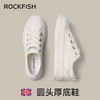 Rockfish 755防泼水百搭轻便休闲低帮增高圆头厚底松糕帆布鞋 商品缩略图3
