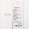 EITIE爱特爱夏季新款浪漫印花少女感V领系带直筒雪纺衫上衣B2413306 商品缩略图6
