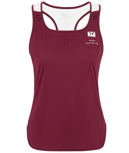 BODYWIT赤乌Pro3女马拉松背心修身透气速干轻不粘身跑步运动 商品图6