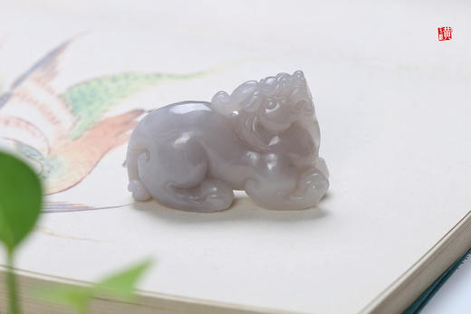 和田烟紫玉【貔貅】摆件 商品图2
