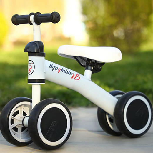 【滑行学步，锻炼平衡力！】儿童滑行车溜溜车1-2岁，宝宝平衡无脚踏玩具自行车，多色可选缤纷骑行-QQ 商品图2