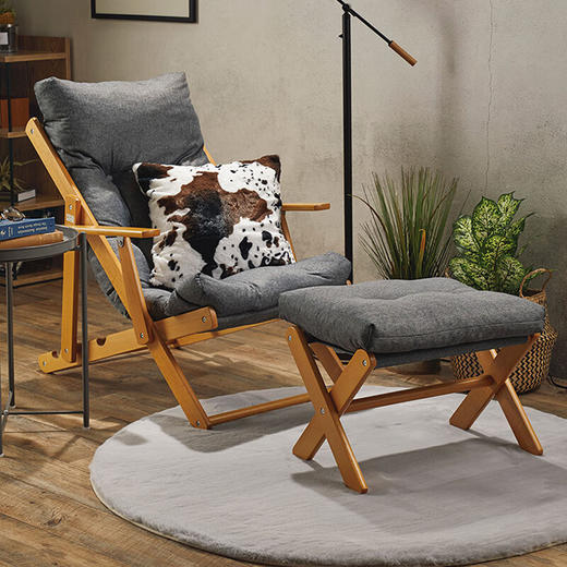 兔毛绒3地毯 130R 浅灰色 商品图0