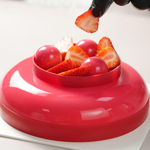 树莓柠檬玫瑰慕斯 商品图4