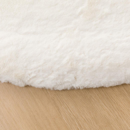 兔毛绒3地毯 130R 米白色 商品图4