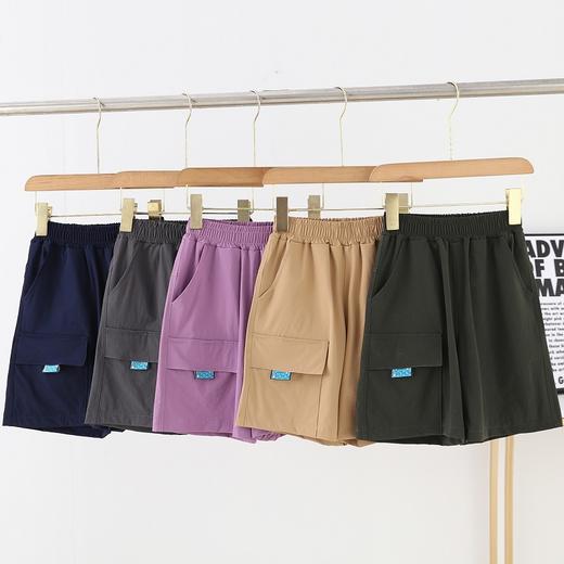 亲子短裤！吸湿速干，四面弹力【短款+长裤】春夏新款儿童工装裤束腿裤运动裤子男童女童长裤短裤中大童速干工装裤 商品图1