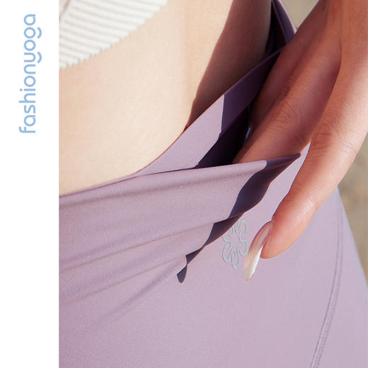 凡圣瑜伽无尴尬线简约七分裤 FY14705 商品图3