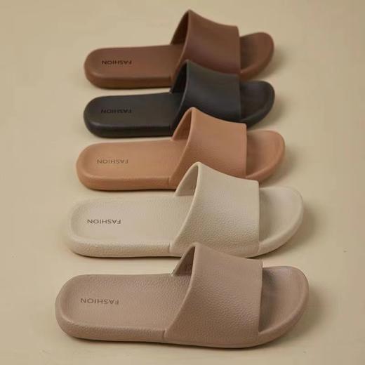 【39.9/任选2双】轻奢高级感皮纹！EVA一体成型不臭脚，上脚轻松无重感！家居室内拖鞋女 夏季高级感 防臭防滑浴室洗澡凉拖 男女情侣家用！-QQ 商品图3