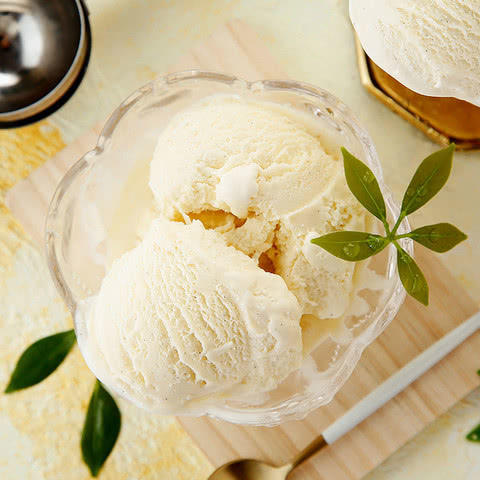 MM 山姆 Member's Mark 新西兰进口香草味冰淇淋 614g 商品图2