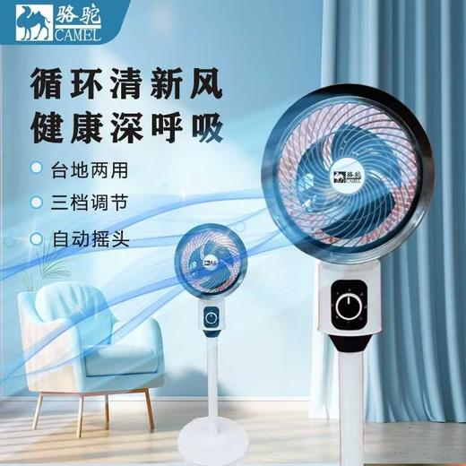 【充值赠品】骆驼 机械三挡空气循环扇  台地两用 商品图1