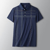 【空调凉感】罗蒙男士商务网眼冰丝polo衫男短袖男夏季薄款t恤男短袖 商品缩略图2