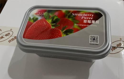 高师傅果心怡草莓果泥/1kg*1*6盒 商品图0
