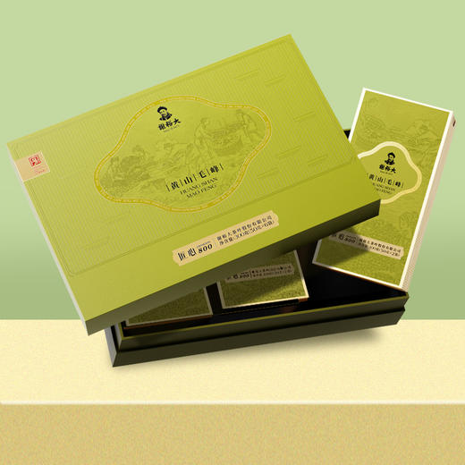 【2024春茶上市】谢裕大 黄山毛峰 匠心800礼盒 春茶一级 绿茶300g 商品图2