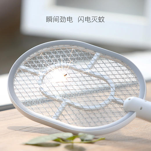 雅格电蚊拍充电式灭蚊拍家用灭蚊虫驱蚊灭蚊器苍蝇拍捕蝇器YG-D006 商品图3