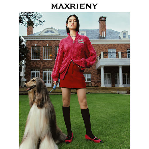 【商场同款】MAXRIENY复古箱型羊毛混纺裤裙2023冬季新款短裤女(货号:MC88PA801) 商品图1