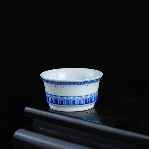 【特价】古风小雅杯 青花单杯 陶瓷茶杯主人杯单个装茶杯品茗杯 商品图0