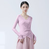 交叉V领简约修身显瘦形体舞蹈服练功服 商品缩略图7