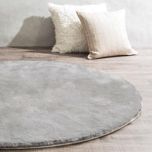 兔毛绒3地毯 130R 浅灰色 商品图2