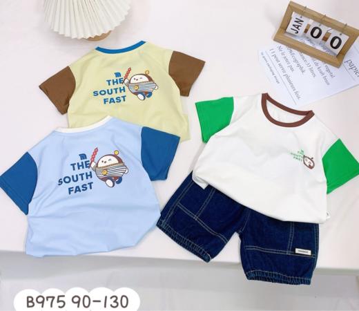 2024夏星星果B975男小童短袖T 商品图0