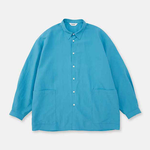 DIGAWEL Side pocket L/S shirt 透气混纺面料侧口袋廓形长袖衬衫 商品图2