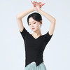 交叉V领简约修身显瘦形体舞蹈服练功服 商品缩略图4