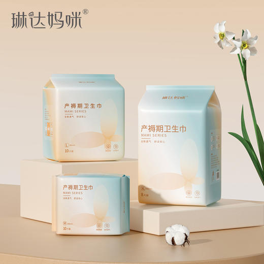 【孕味秒杀专属】琳达妈咪 孕产妇/月子 入院待产包 产后卫生巾7件套礼包 商品图2