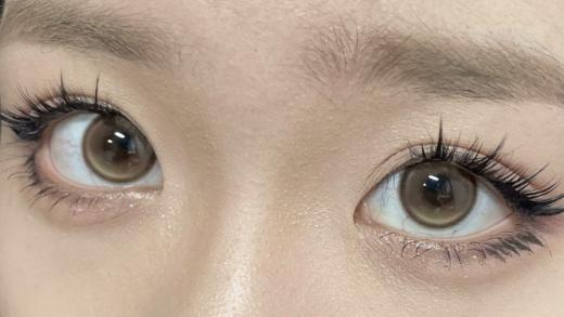 wecute半年抛 泰式奶蓝/蜂窝奶茶 棕 14.2mm 非离子 商品图10