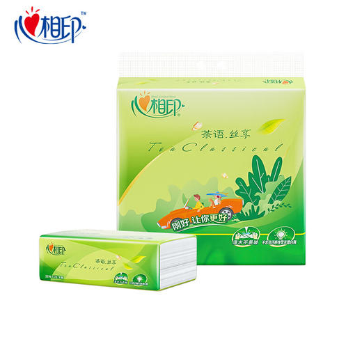 心相印丝享系列10包×28张三层抽纸餐巾纸 商品图1