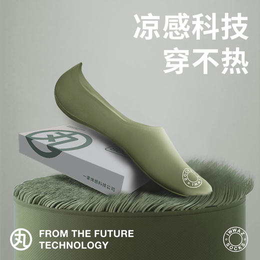 一丸羊奶丝船袜，上脚降温5℃，隐形不露边，暴走1天不掉跟【G】 商品图0