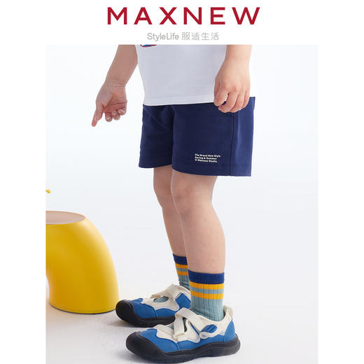 【短裤】小童棉感多色运动短裤 1N2334101 商品图1