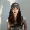 「19.9包邮！数色可选」大头围棒球帽子 女四季显脸小字母简约新款ins女士防晒鸭舌帽配饰 商品缩略图1