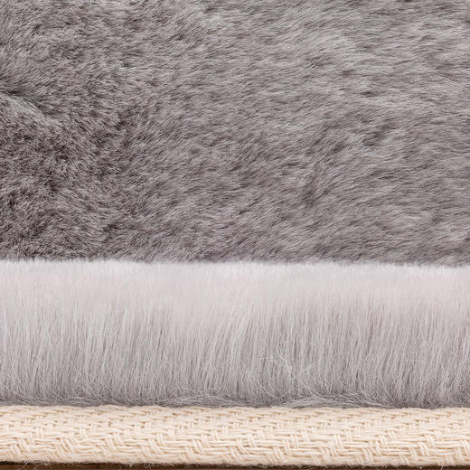 兔毛绒3地毯 130R 浅灰色 商品图4