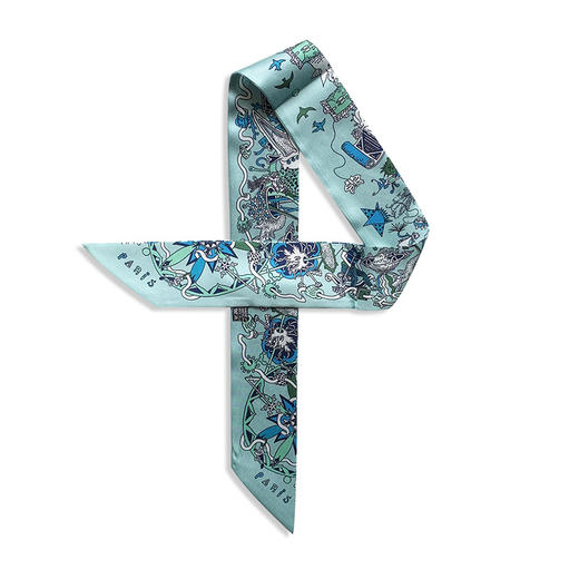 【母亲节送妈妈实用礼物！】新款2024爆款真丝缠包绑带，包包手柄丝巾绑包丝带装饰飘带发带-lm！-ry 商品图10