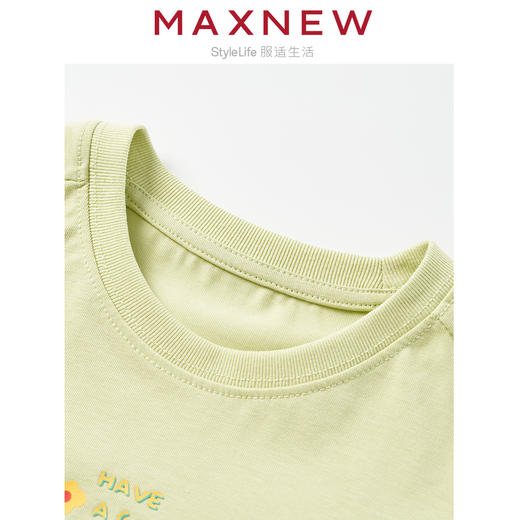 【T恤】小童薄荷冰棉印花图案T恤 1N2351217 商品图2